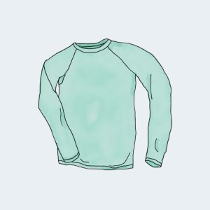 Long Sleeve Tee Camiseta de manga larga